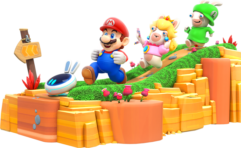 Illustration for article titled Mario + Rabbids Kingdom Battle Is Finally Official